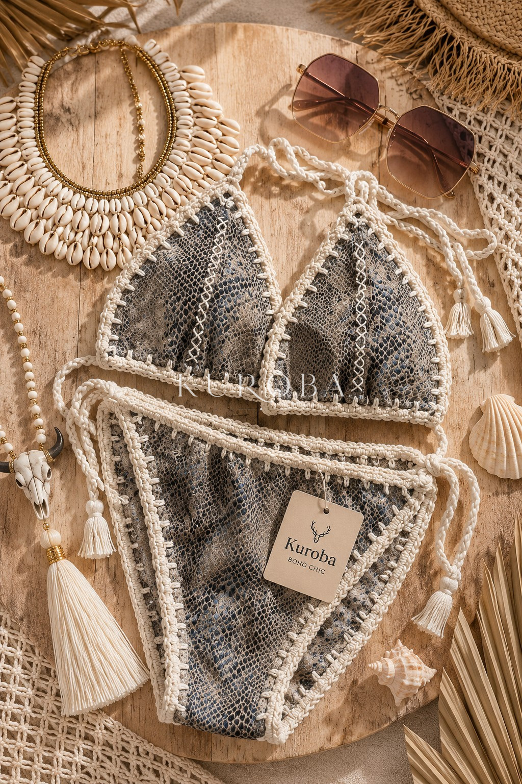Bikini Ibicenco con Crochet