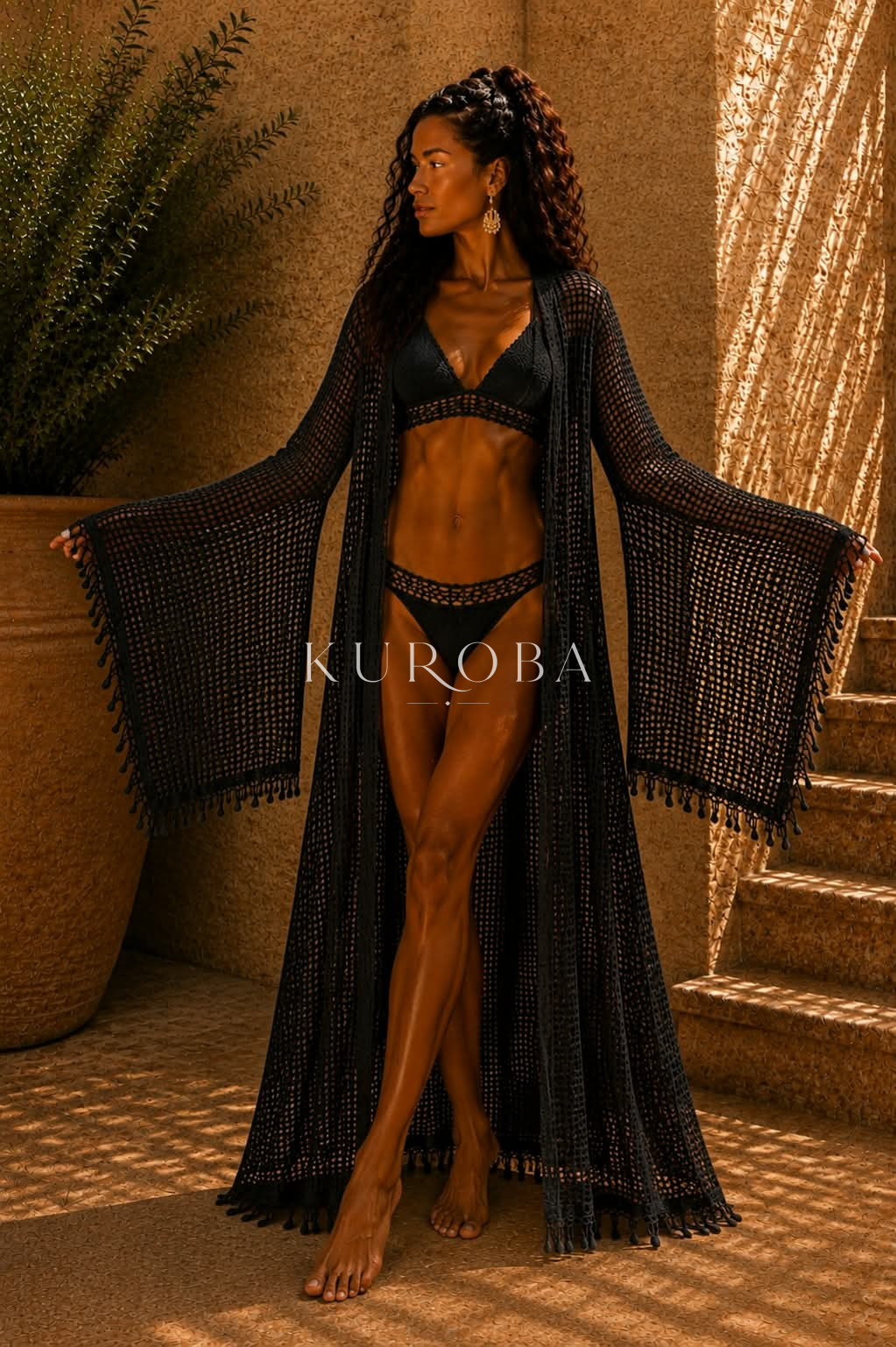 Kimono Mahe Negro - Imagen 3