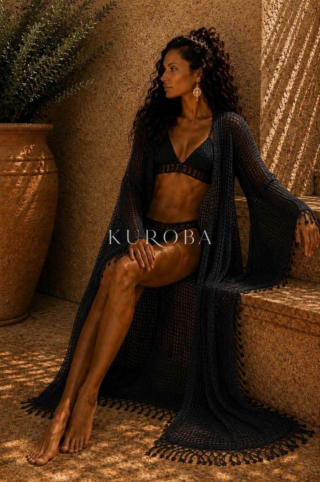 Kimono Mahe Negro