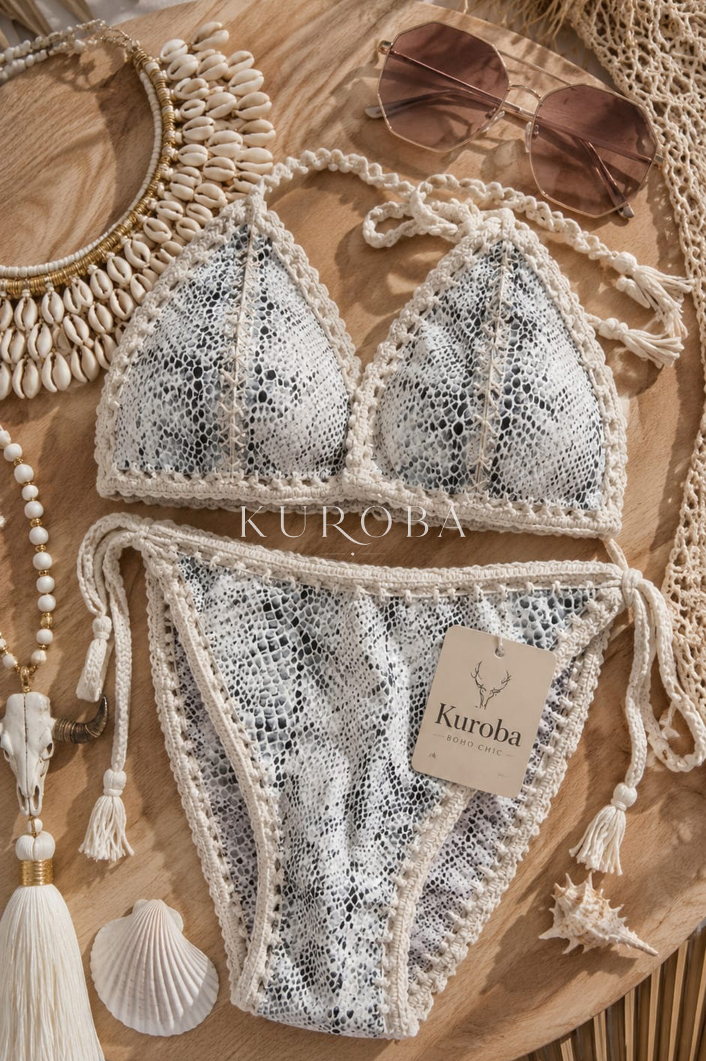 Bikini Ibicenco con Crochet