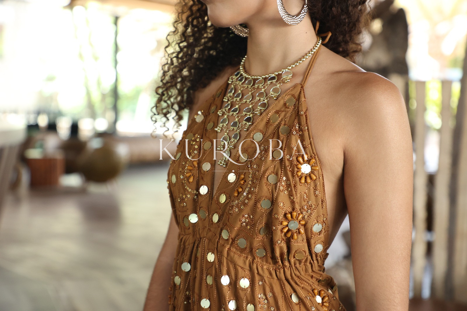 Vestido Joya Ámbar de Algodón - Imagen 6