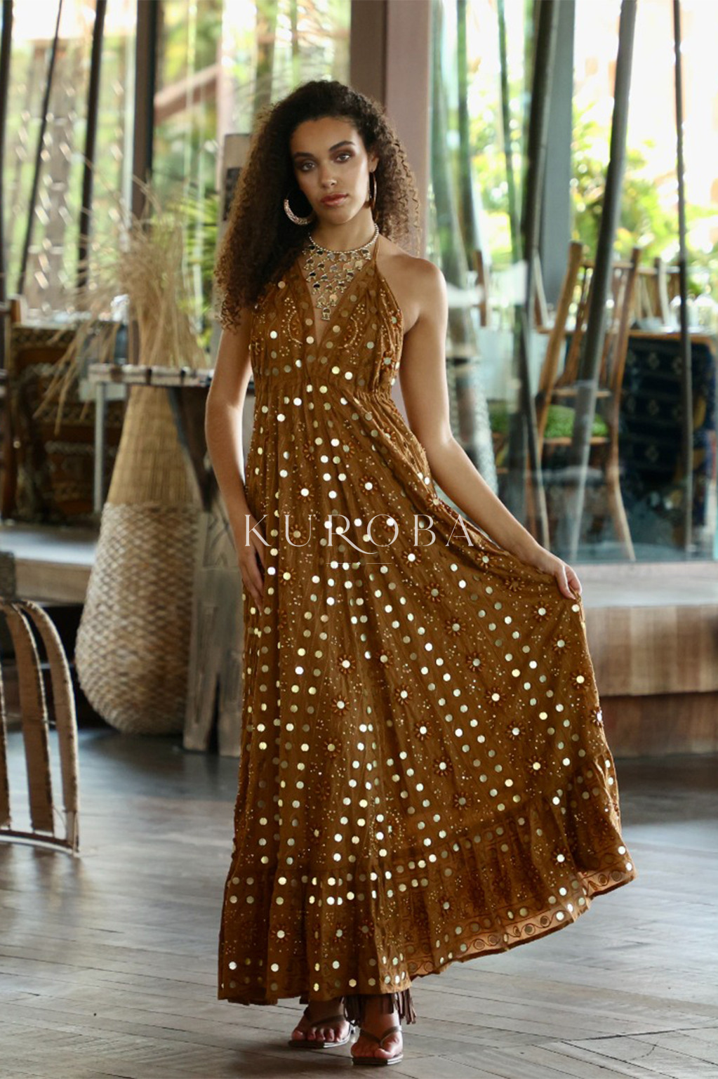 Vestido Joya Ámbar de Algodón