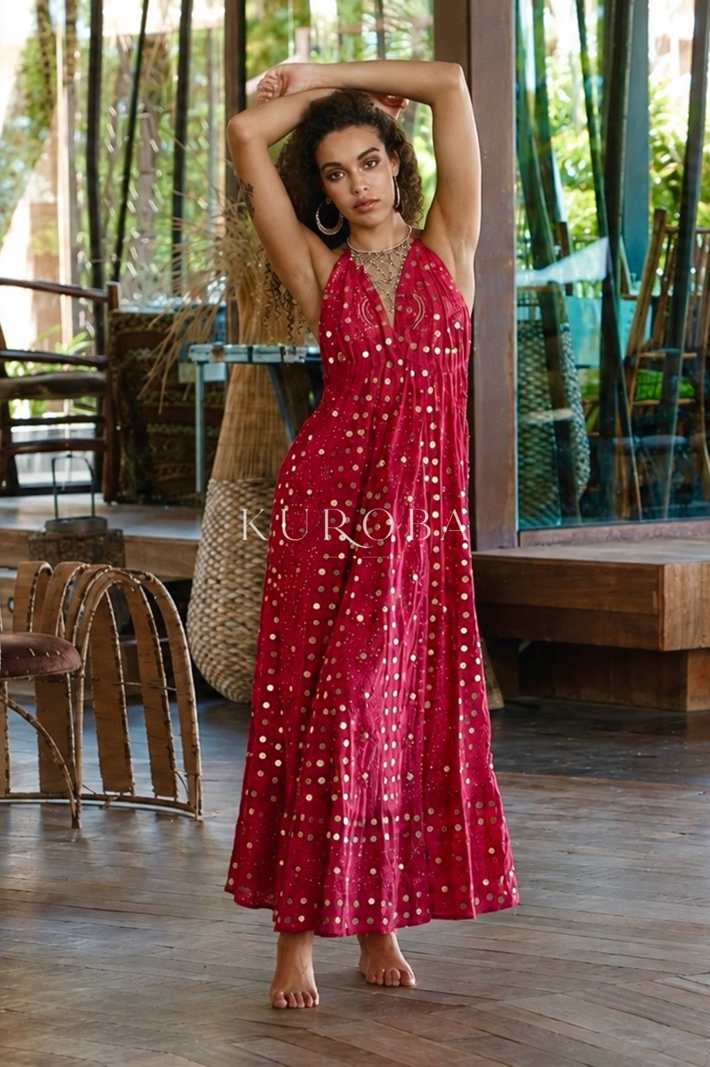 Vestido Joya Solara Algodón con Bordados