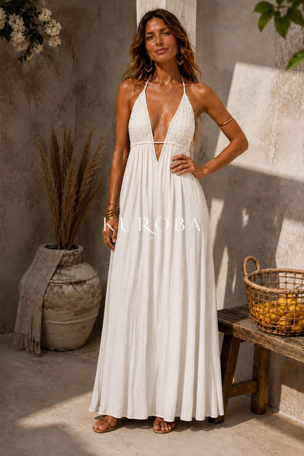 Vestido Oasis Blanco