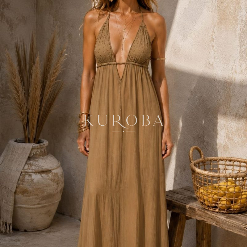 Vestido Oasis Camel